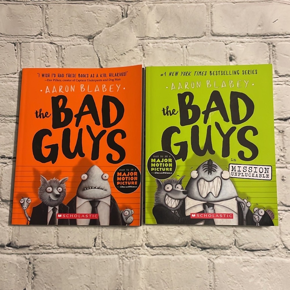 Two Bad Guys Books #1 and #2